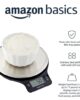Amazon Basics Digital Kitchen food Scale - Sleek Design, LCD Display, Includes Batteries