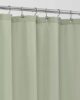 ALYVIA SPRING Sage Green Fabric Shower Curtain Liner Waterproof, Lightweight