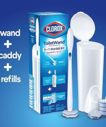 Clorox ToiletWand Disposable Cleaning Kit Brush