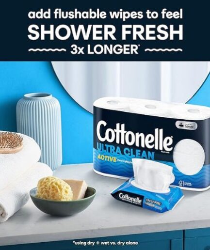 cottonelle ultra clean toilet paper