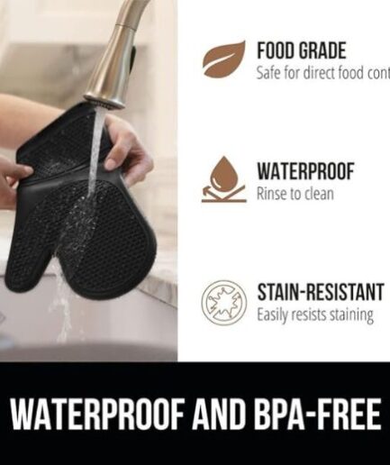 gorilla grip silicone oven mitts